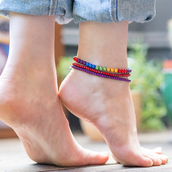 Rainbow Anklet Bundle