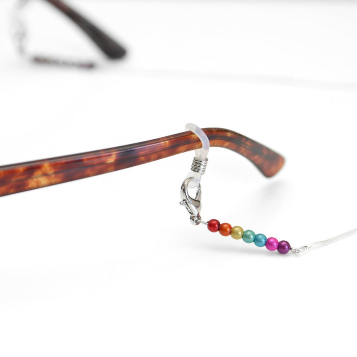 Disco Beads Glasses Chain
