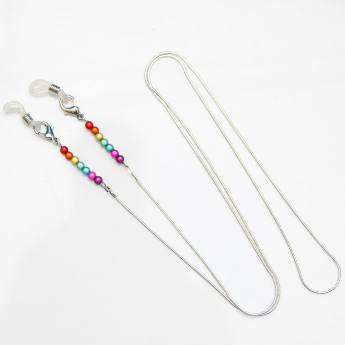 Disco Beads Glasses Chain