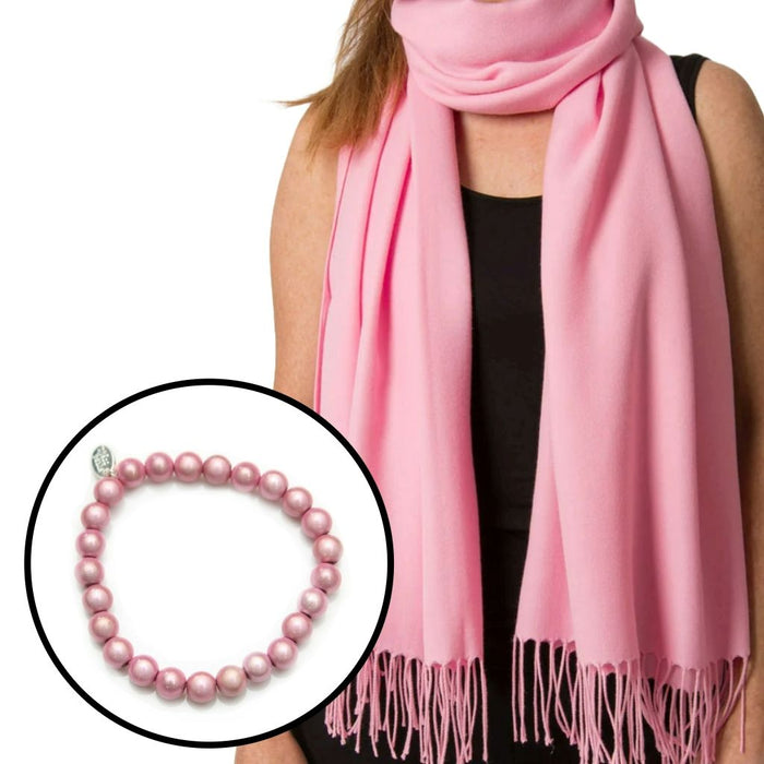 Scarf and Bracelet Bundle
