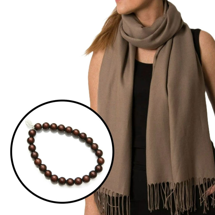 Scarf and Bracelet Bundle