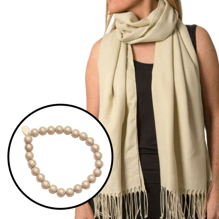 Scarf and Bracelet Bundle
