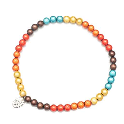 Colour Block Anklet