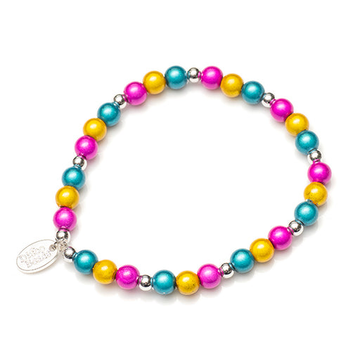 'Love is Love' Bracelet-Disco Beads