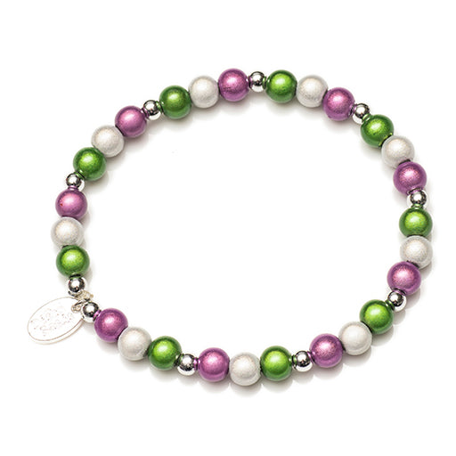 'Love is Love' Bracelet-Disco Beads