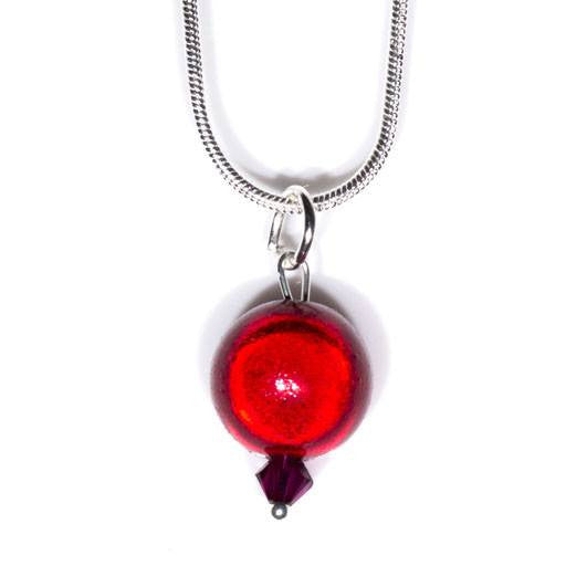 Birthstone Necklace - Necklace- Disco Beads