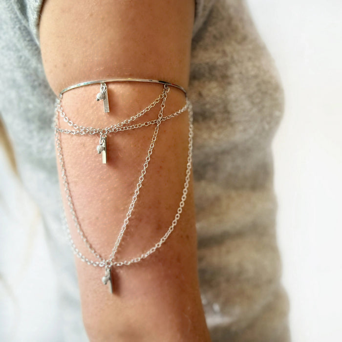 Silver Arm Cuff