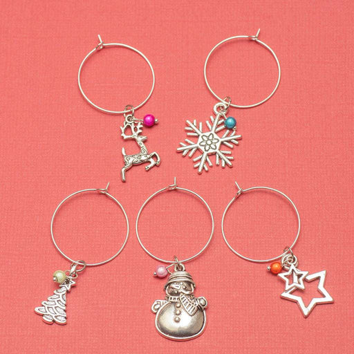 Christmas Wine Glass Charms