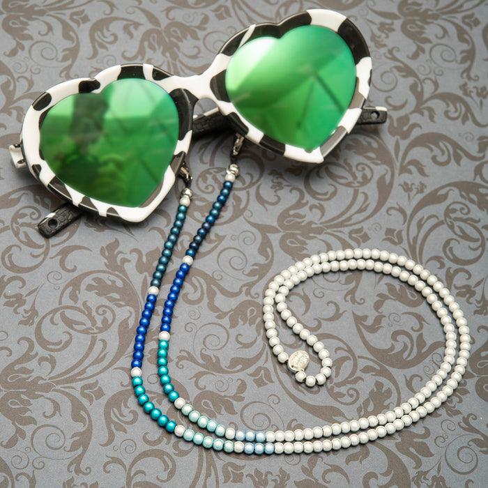 Disco Beads Glasses Chain