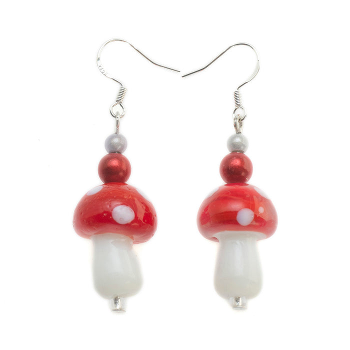 Mushroom Magic Earrings