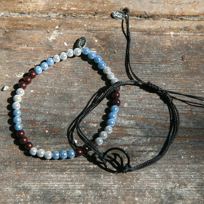 Waves Anklet Set