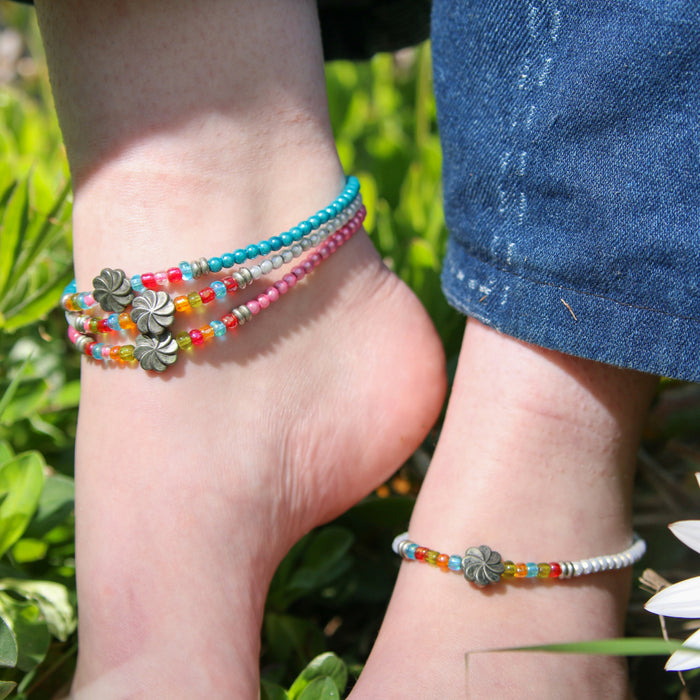 Flower Anklet