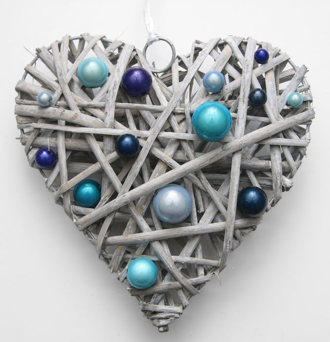 Large Wicker Heart