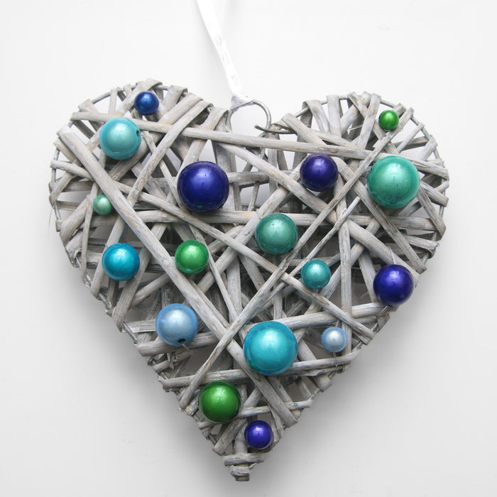 Large Wicker Heart
