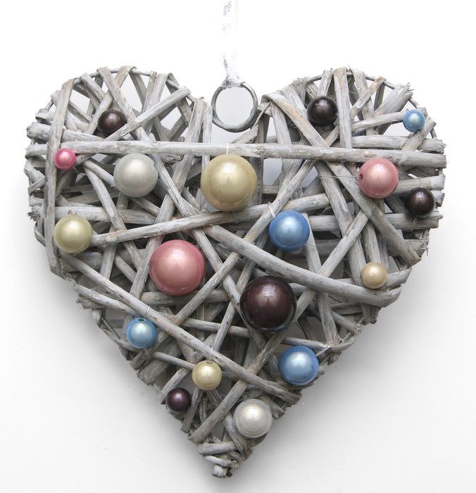Large Wicker Heart