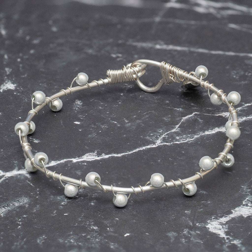 Silver Wrap Bracelet