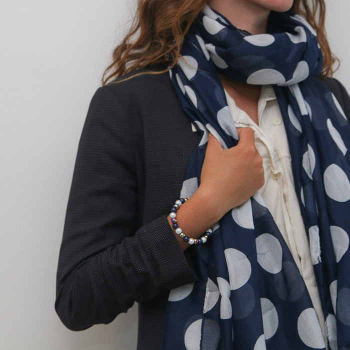 Nautical Scarf and Bracelet
