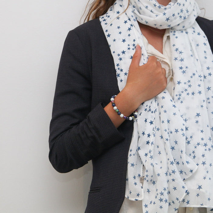 Nautical Scarf and Bracelet