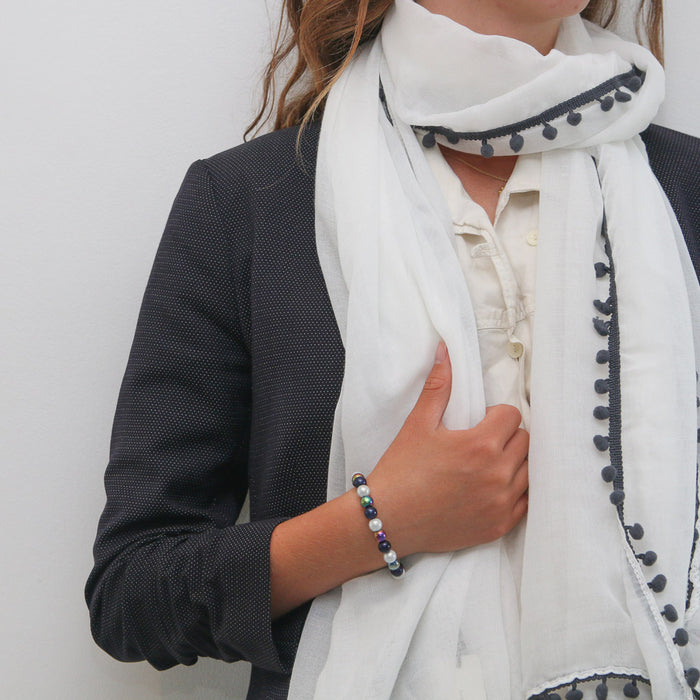 Nautical Scarf and Bracelet