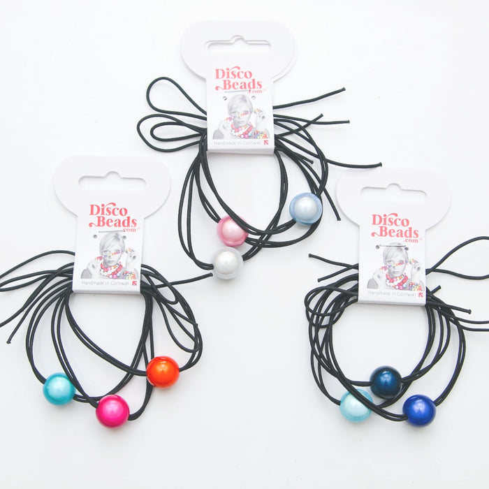 Bobble Set Hair Bobble Sets — Disco Beads