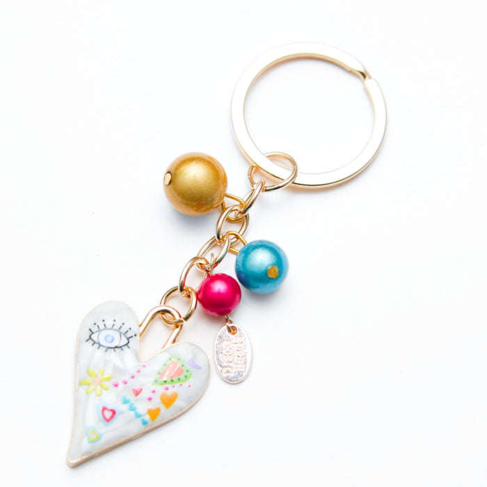 Heart Bag Charm