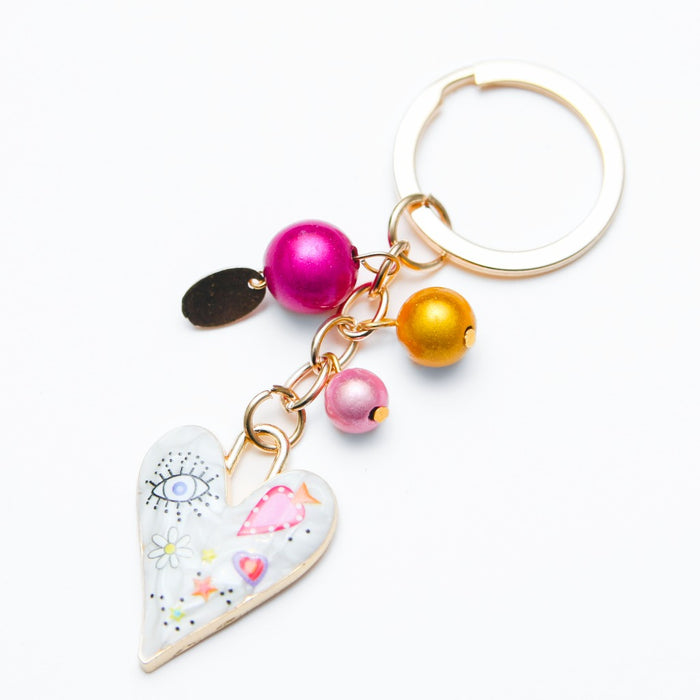 Heart Bag Charm