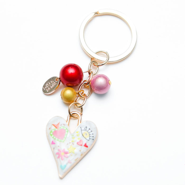 Heart Bag Charm