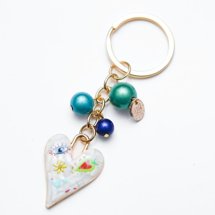Heart Bag Charm