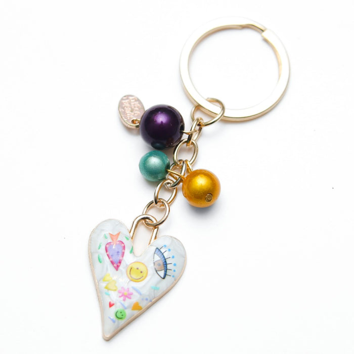 Heart Bag Charm