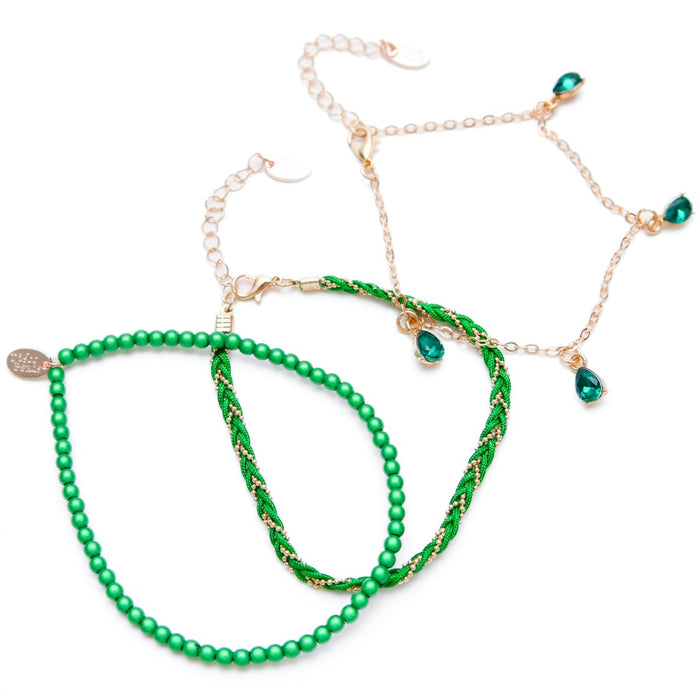 Green and Gold Set