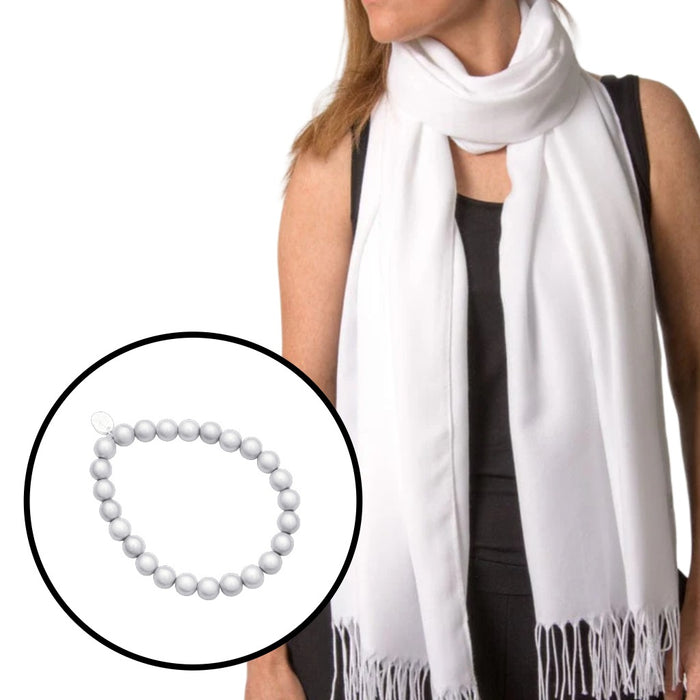 Scarf and Bracelet Bundle