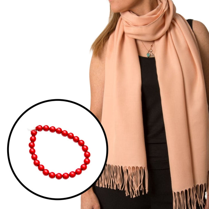 Scarf and Bracelet Bundle