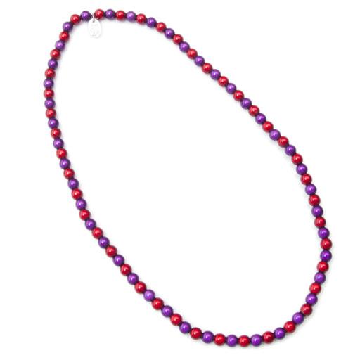 Red Hatters - Purple and Red - SPECIAL- Disco Beads
