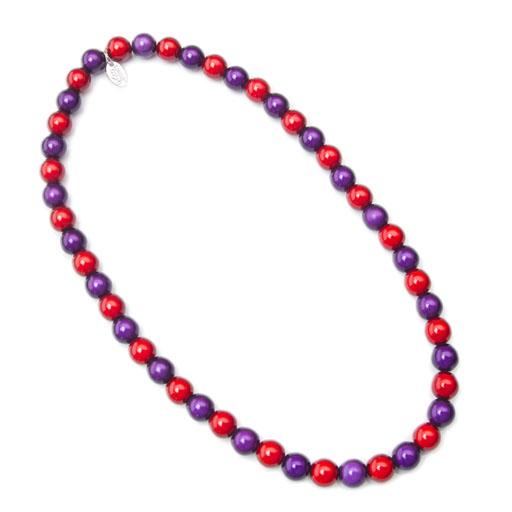 Red Hatters - Purple and Red - SPECIAL- Disco Beads