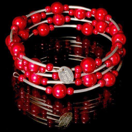 Red Hatters - Red - SPECIAL- Disco Beads